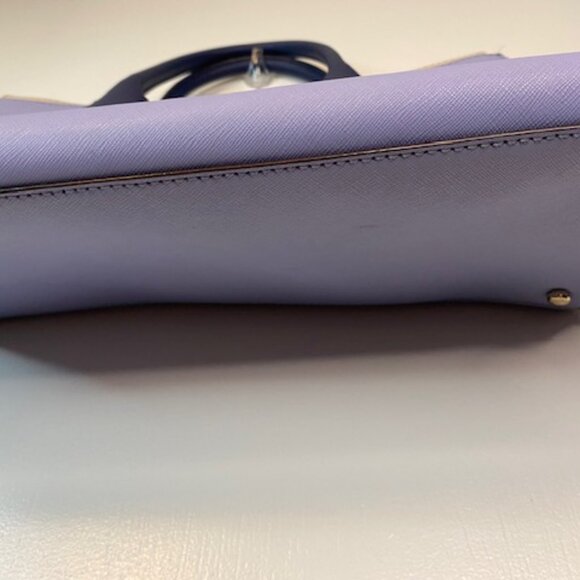 Kate Spade New York Purple blue tan bag - Picture 4 of 12